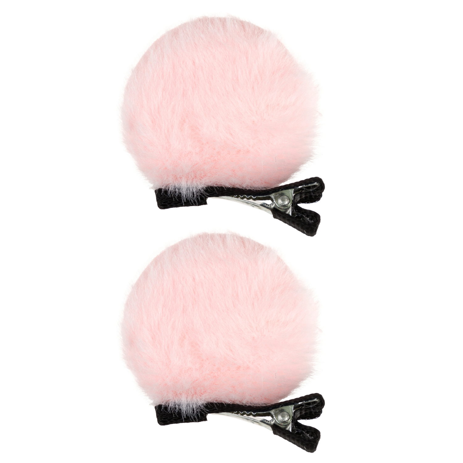 Заколки для волос Lukky Fashion Медвежьи ушки, детские, для девочки, зажимы, 3 цвета в ассортименте, набор 2 шт.