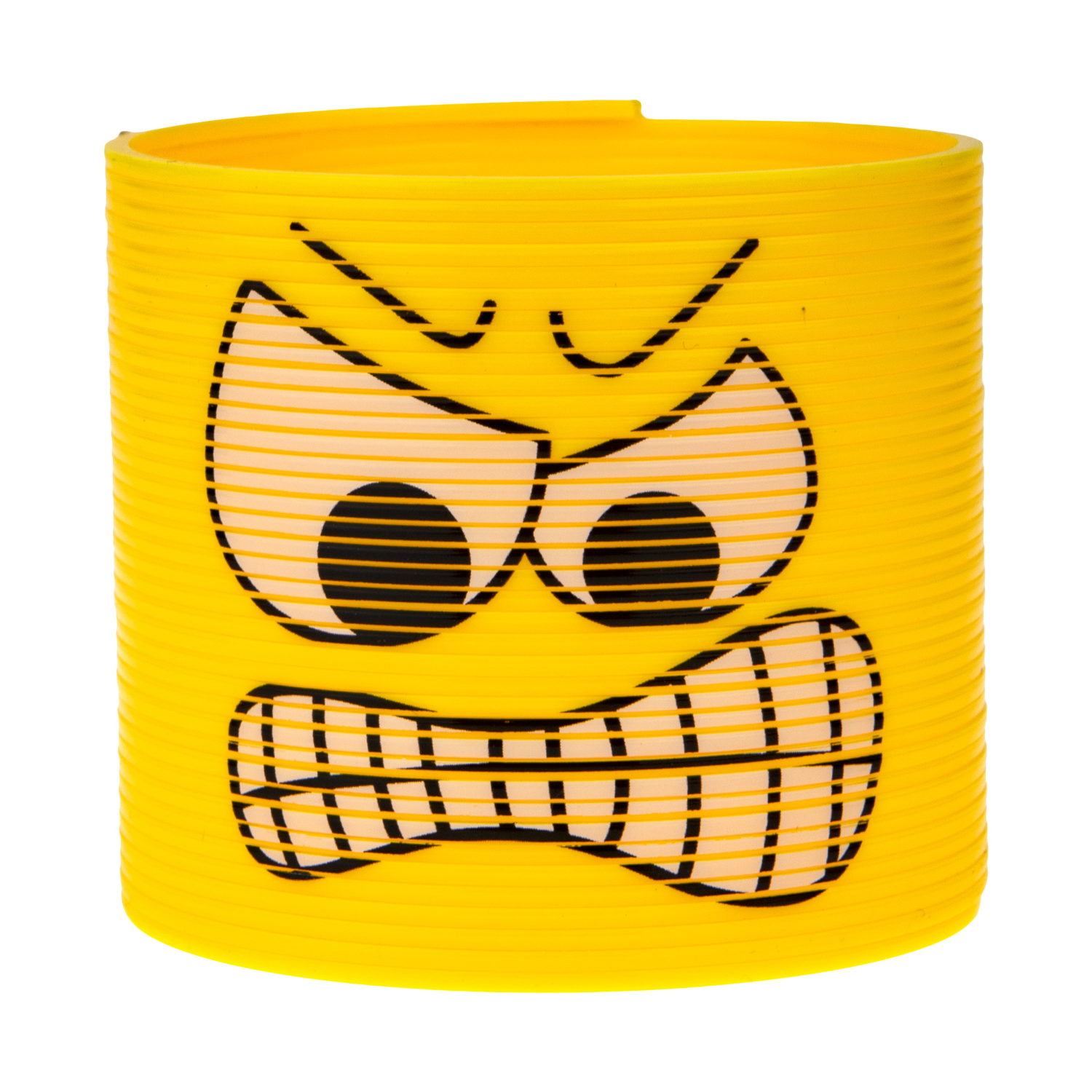 Пружинка радуга 1TOY «Радуга-дуга» Эмоции, 7,5*7,5 см, 6 видов в ассортименте