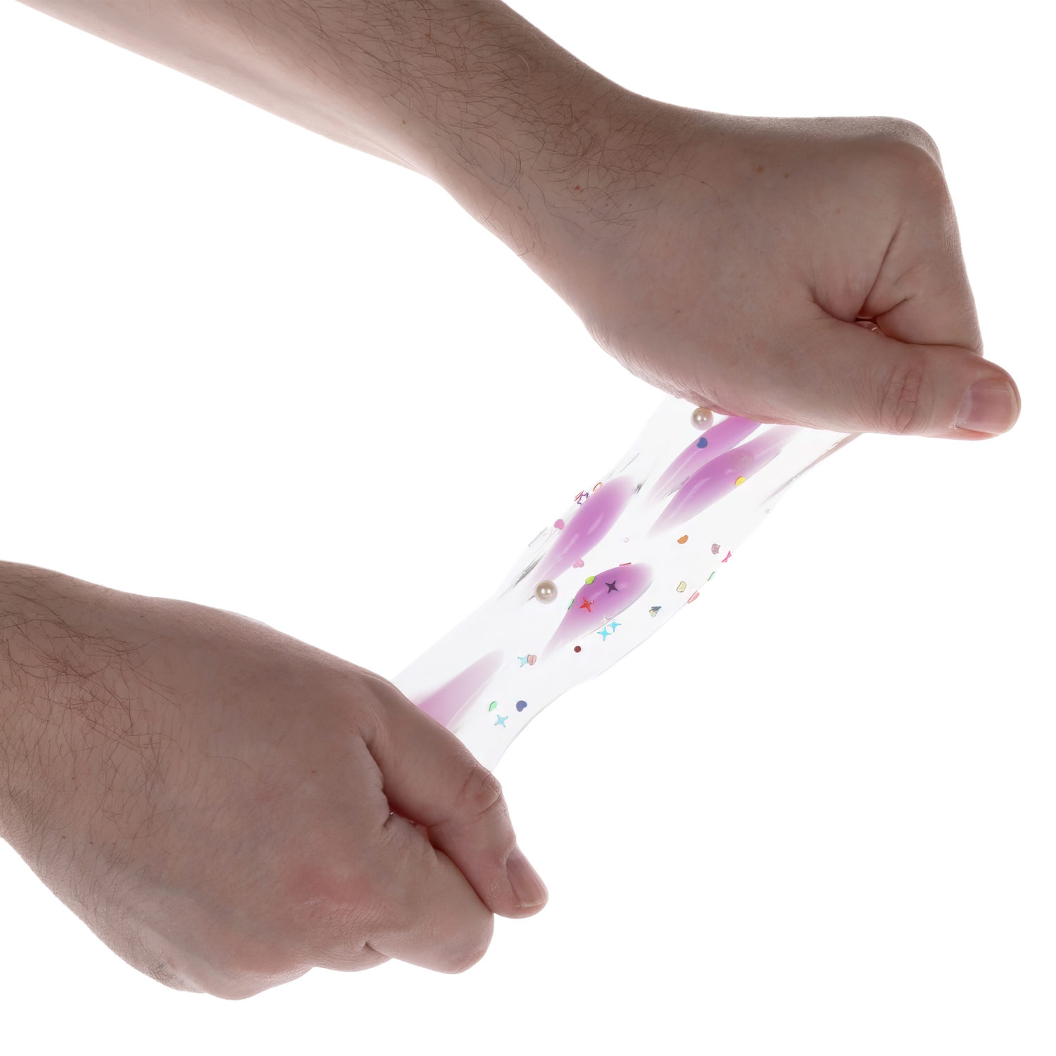 Таба лапа прозрачная 1TOY Крутой замес, 6,5х3 см, в ассортименте