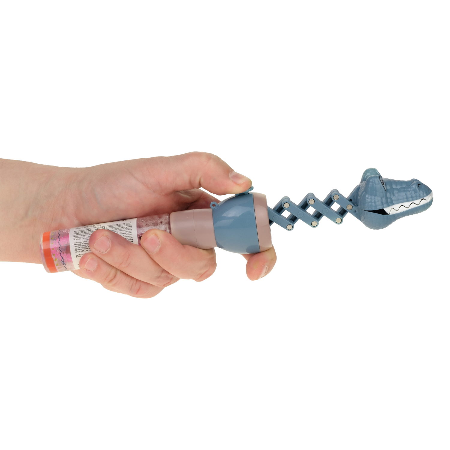 Мыльные пузыри 1TOY Мы-шарики! колба с игрушкой-хваталкой крокодил 40 мл