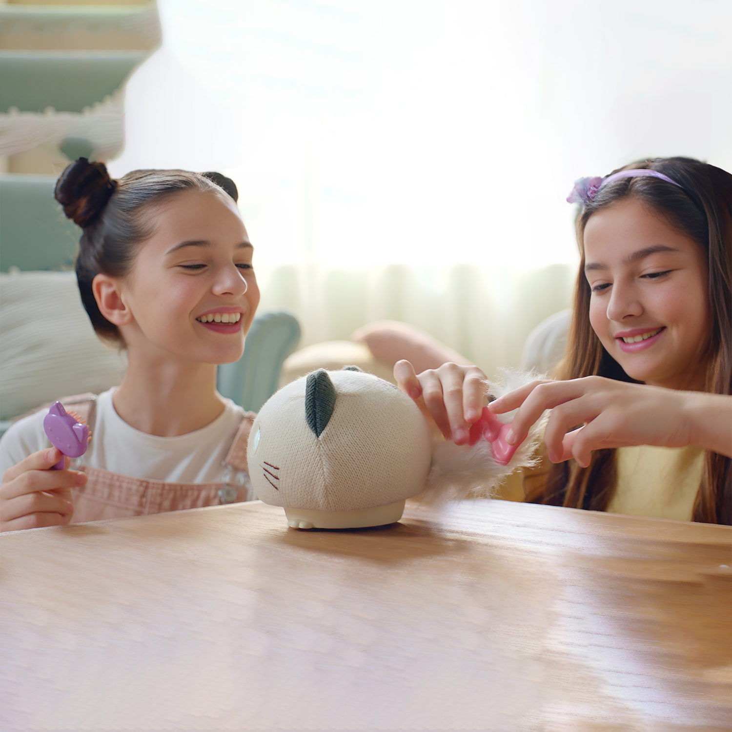 Интерактивная игрушка котик 1TOY Purro Мурро, разговаривающая, музыкальная, поющая, танцующая, умный питомец