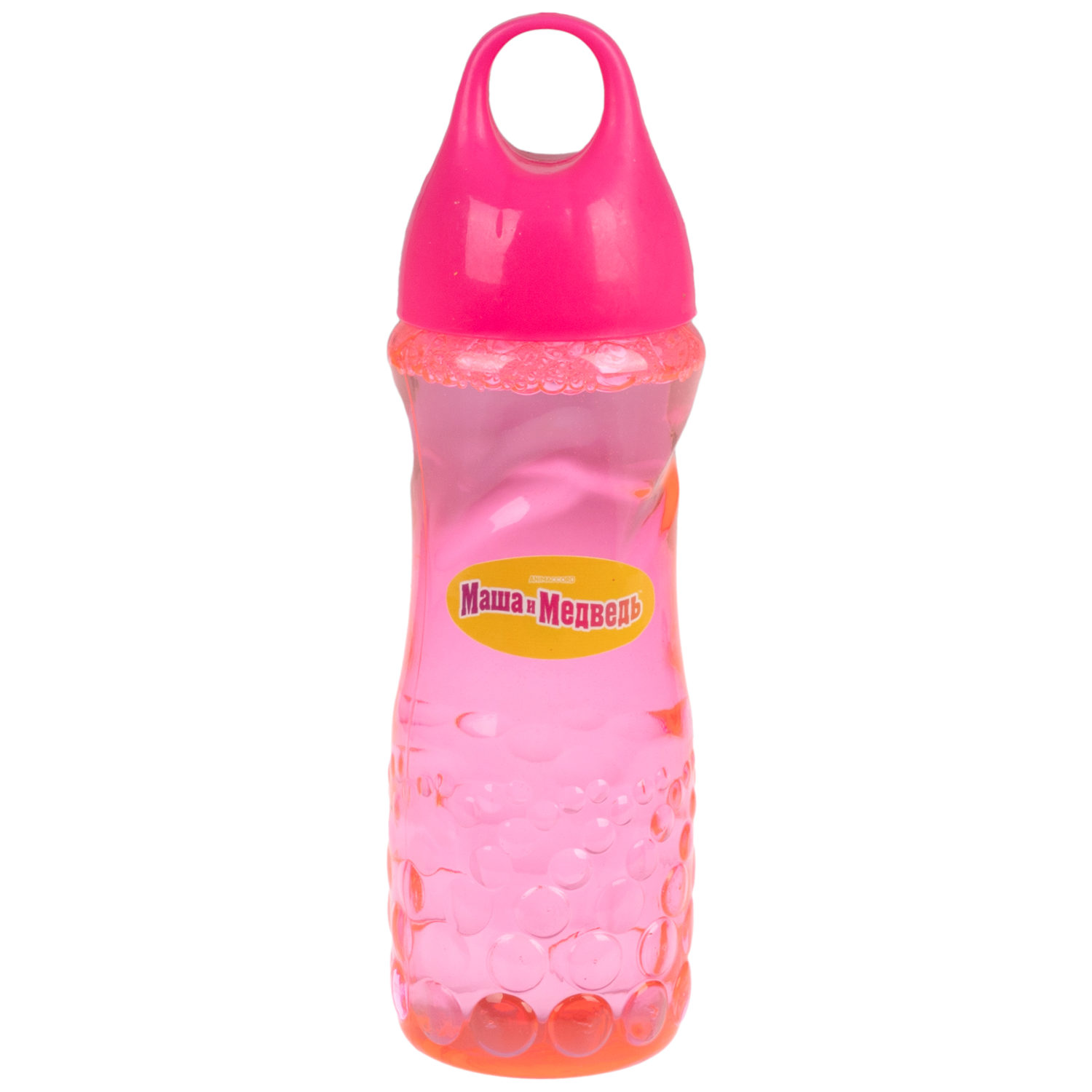 Мыльные пузыри 1TOY Маша и медведь, Божья коровка, с лотком и венчиком, 100 мл