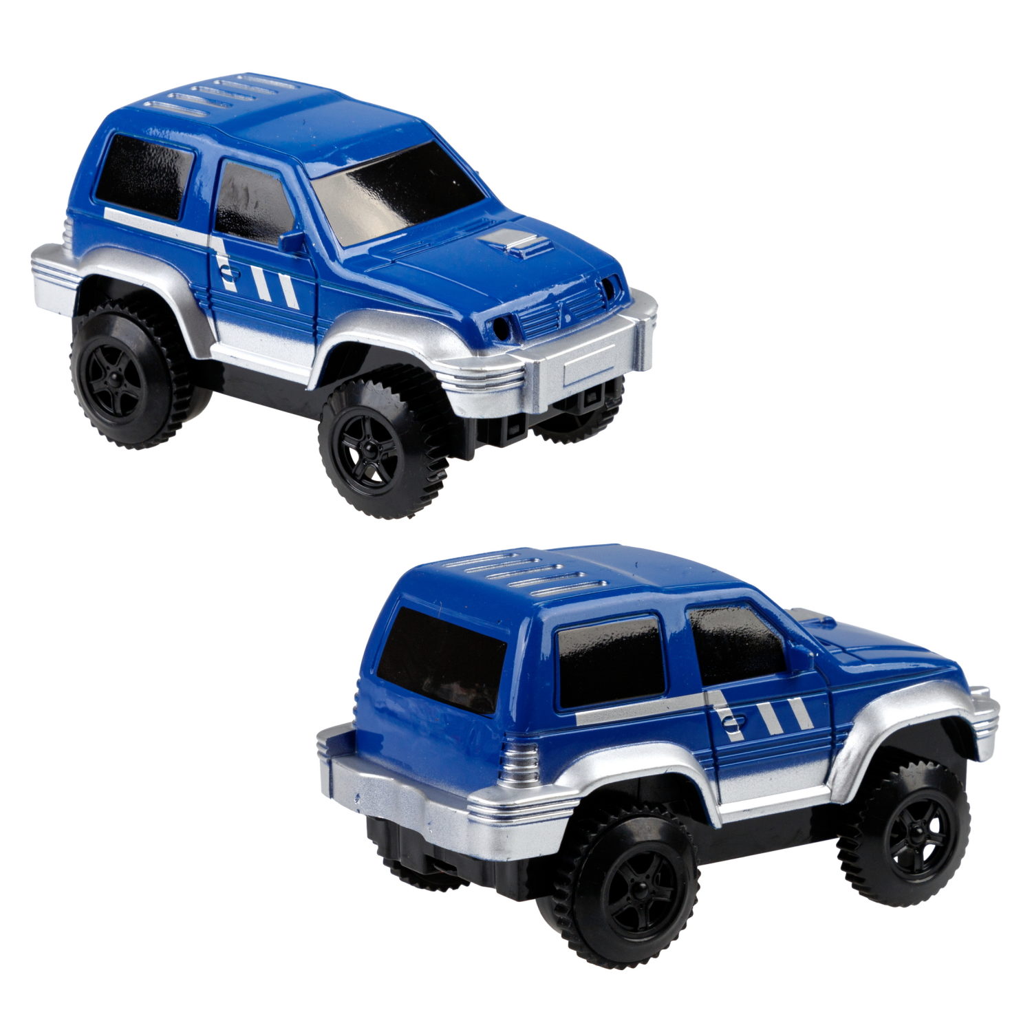 Автотрек 1TOY «Большое путешествие», гибкий трек с машинкой