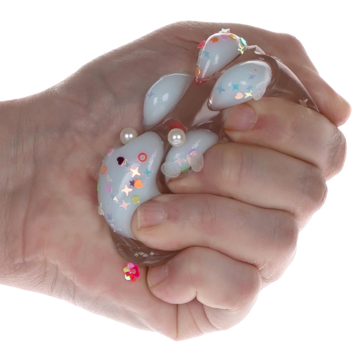 Таба лапа прозрачная 1TOY Крутой замес, 6,5х3 см, в ассортименте