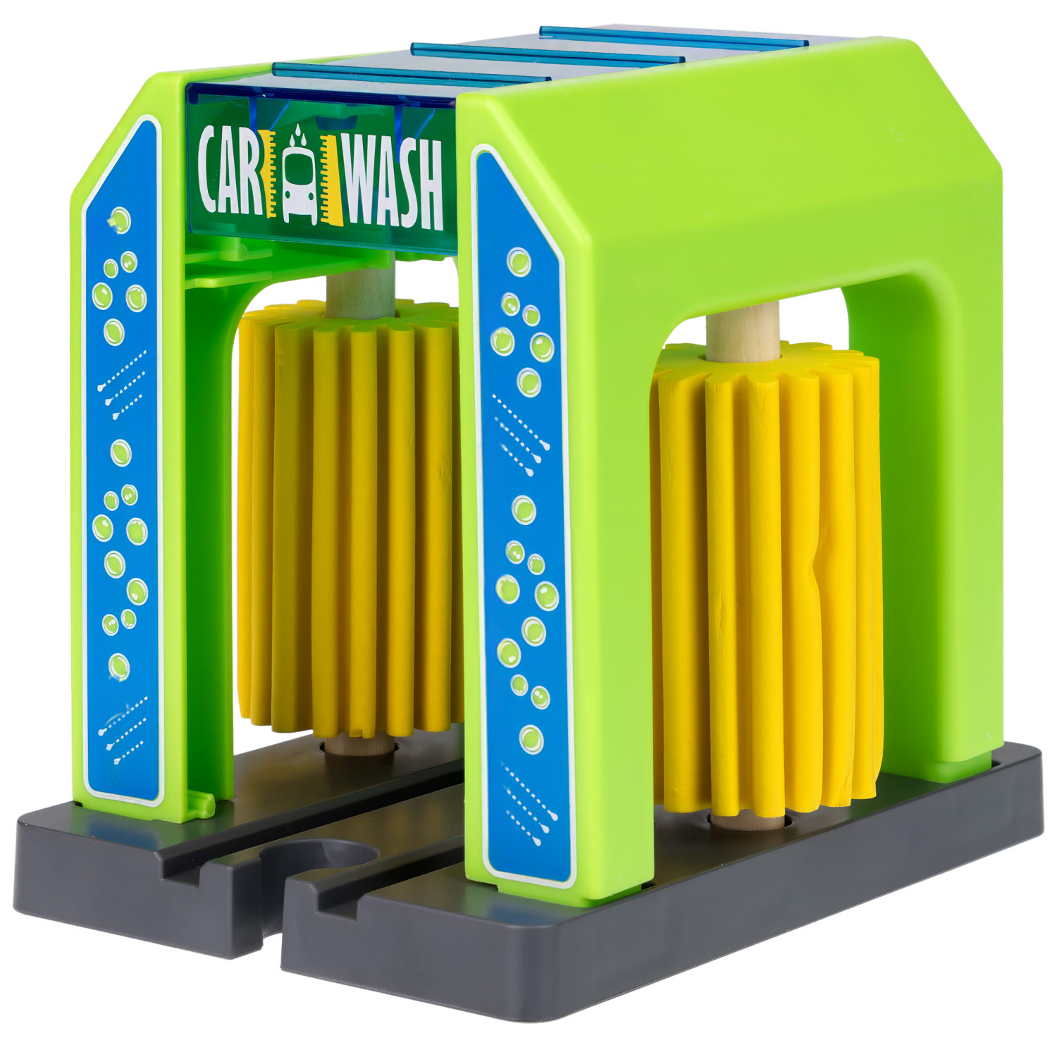 Деревянная железная дорога 1TOY GOODOK с электропоездом, 24 элемента