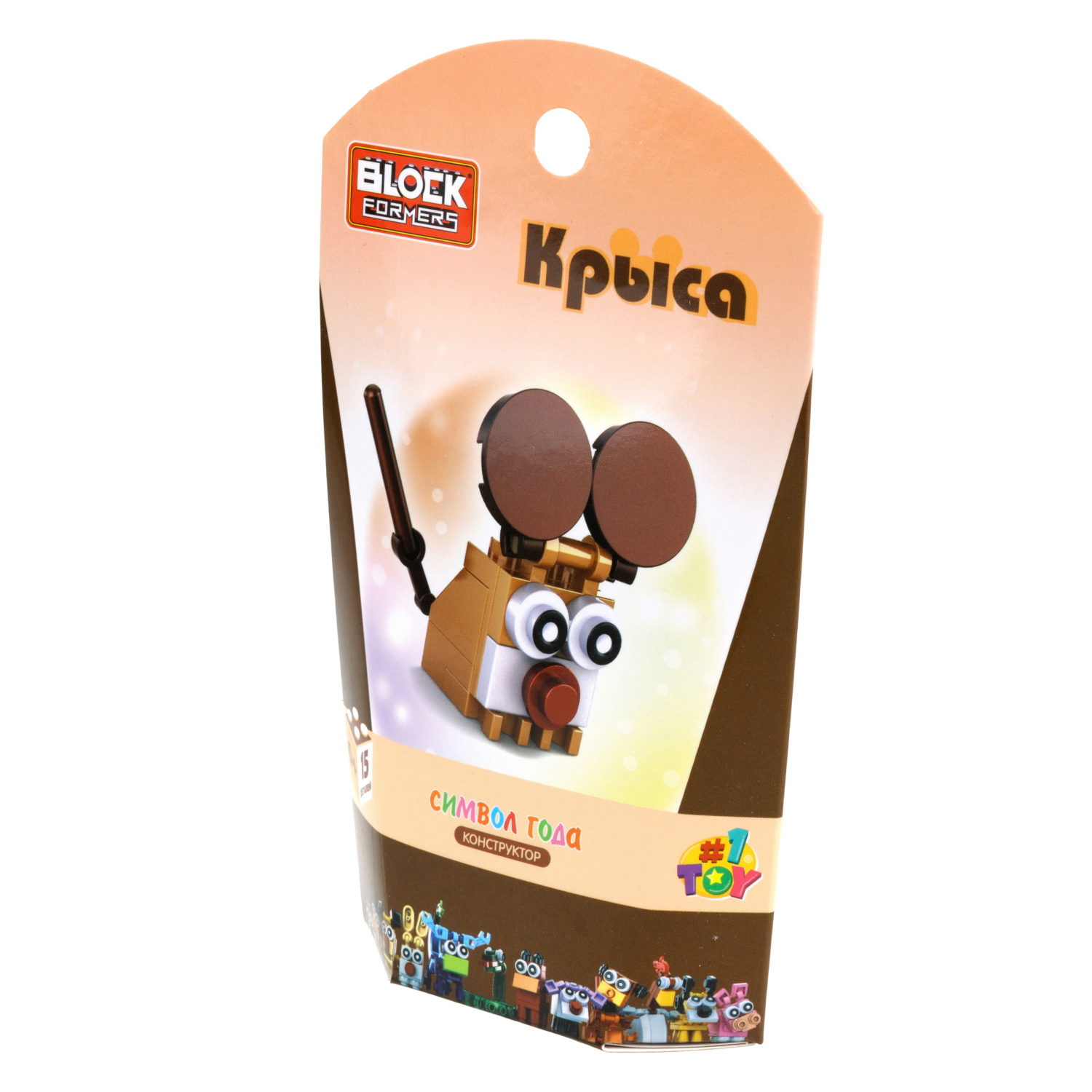 1TOY конструктор Blockformers "Символ года", 12 видов в ассортименте