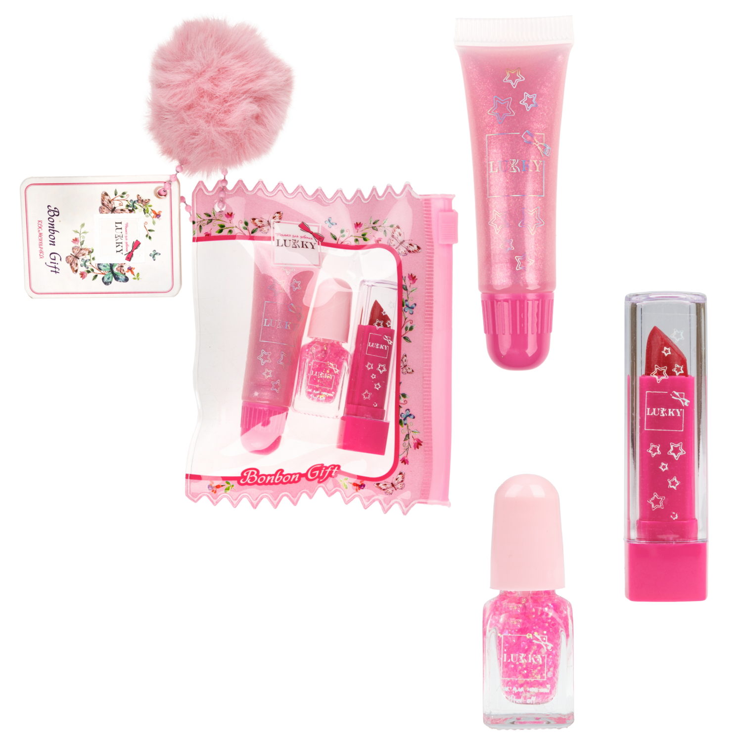 Набор детской декоративной косметики Lukky BonBon Gift 
