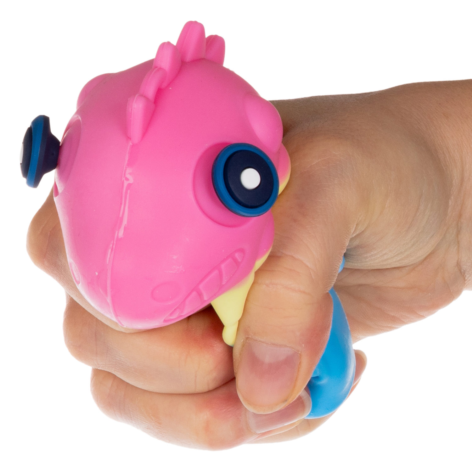 1toy Жмяка Hit Pop It "Динозавр" 9,5х9х4,2 см, 4 вида в ассортименте