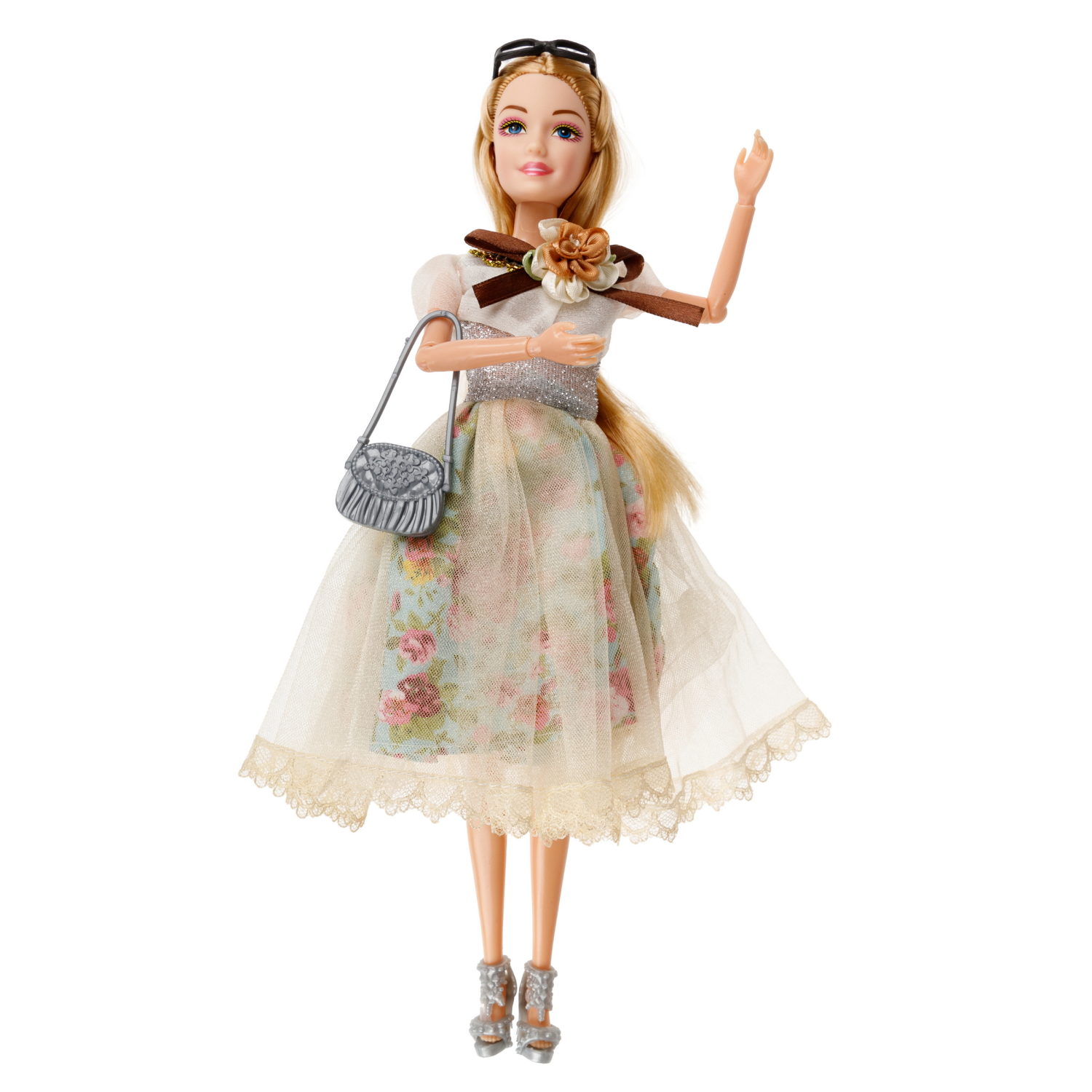 Кукла Alisa Fashion в пышном платье, с аксессурами и питомцем, 29 см