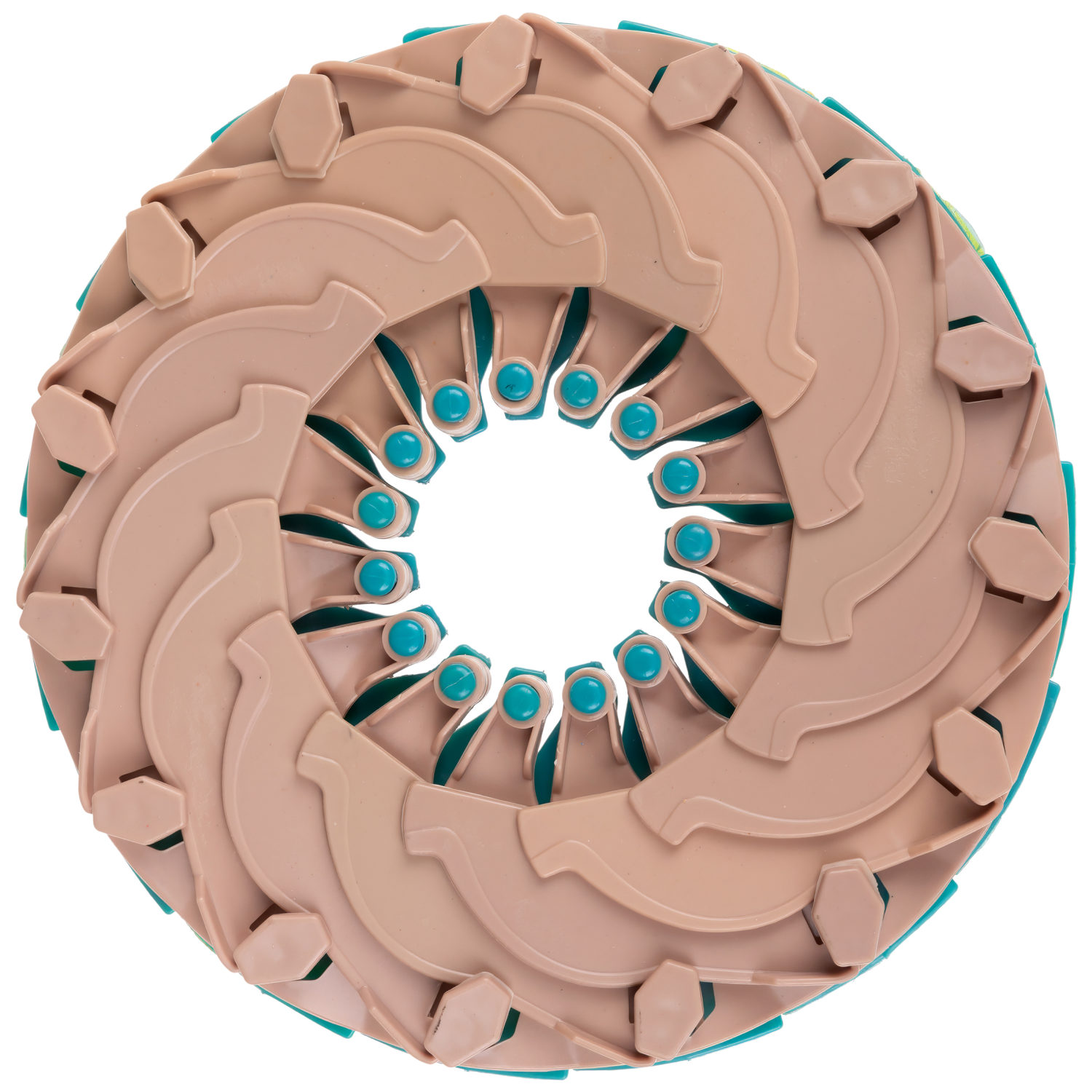 Фрисби складной 1TOY 12/25 см, двуцветный, в ассортименте