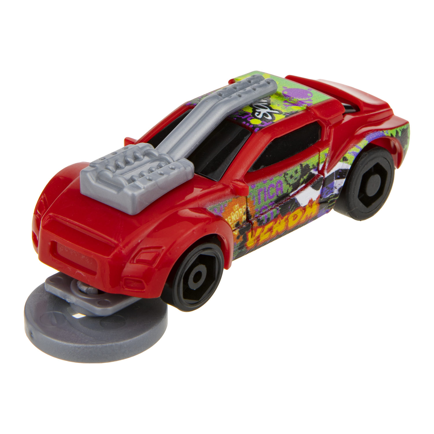 Машинка 1TOY Трюк-трек фрикционная, с 2 аксессуарами, в ассортименте