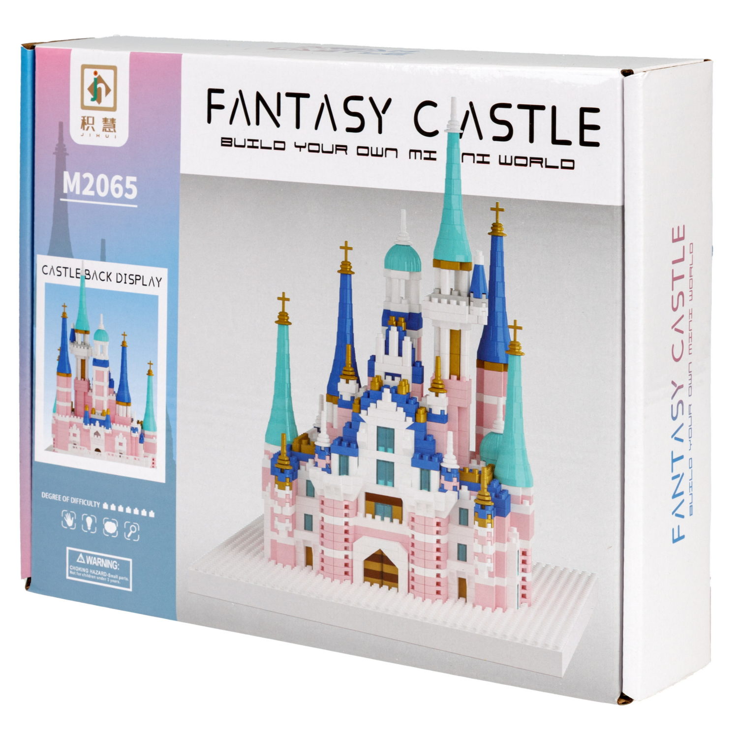 Конструктор из миниблоков 1TOY Blockformers "Замок", 948 деталей