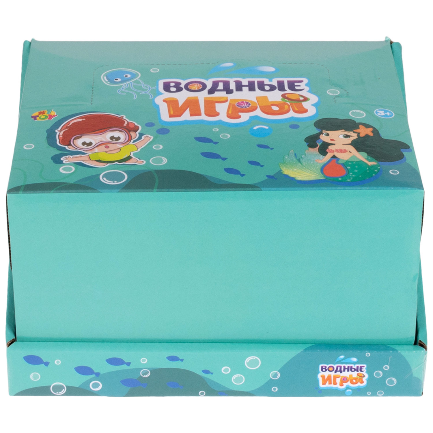 1TOY Игра с водой забрось мячики русалочки, 3 вида в асс. 11,5*6*2см, 24 шт в дисплей боксе