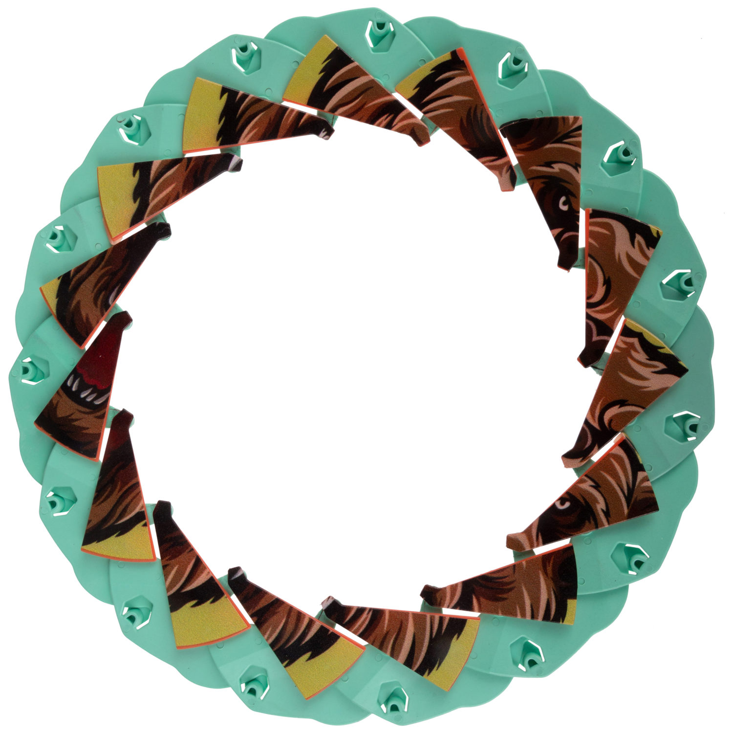 Фрисби складной 1TOY 12/25 см, двуцветный, в ассортименте