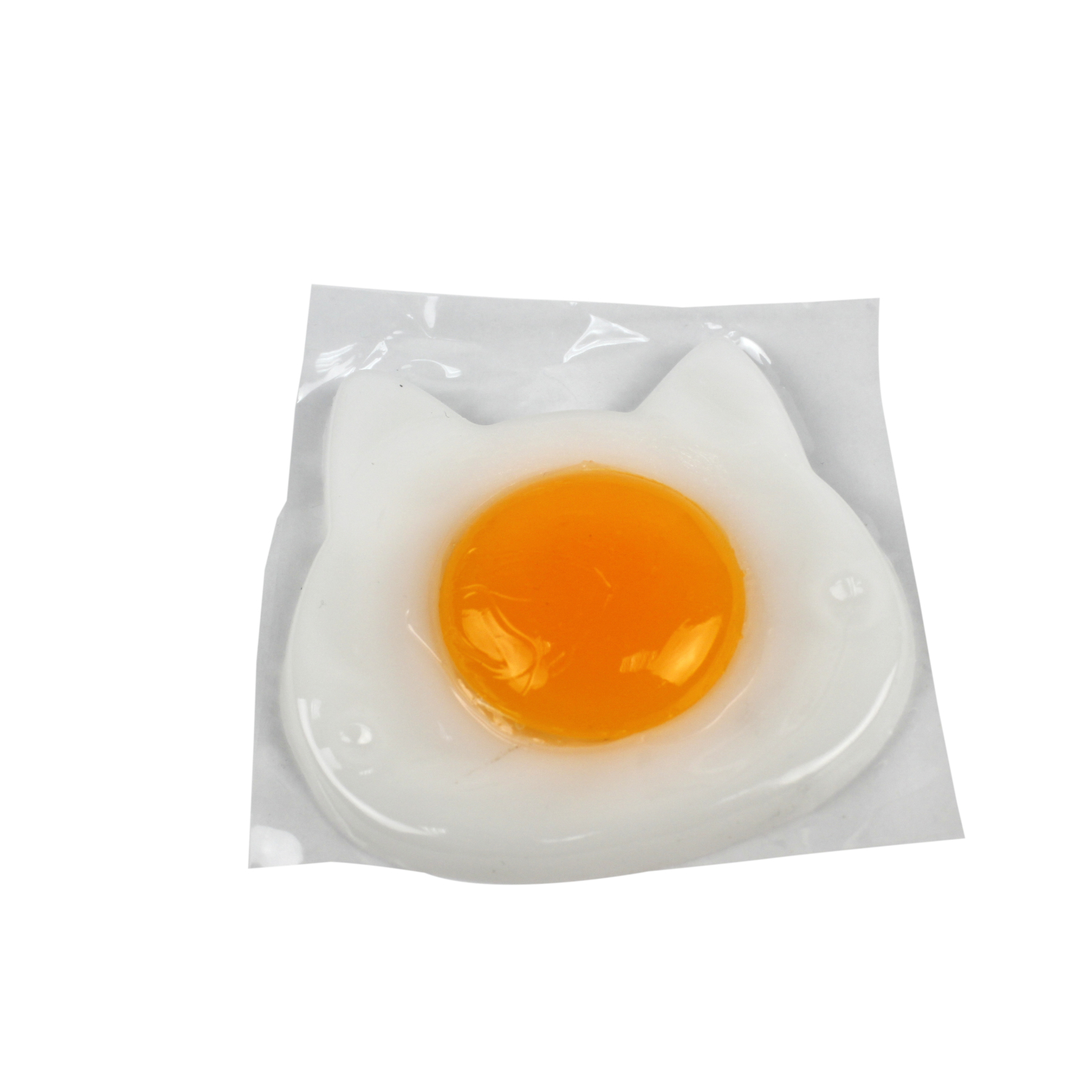 1TOY Мелкие пакости, лизун - яичница (упаковка пакет 60 шт/блок 360 шт,/кор720 шт.