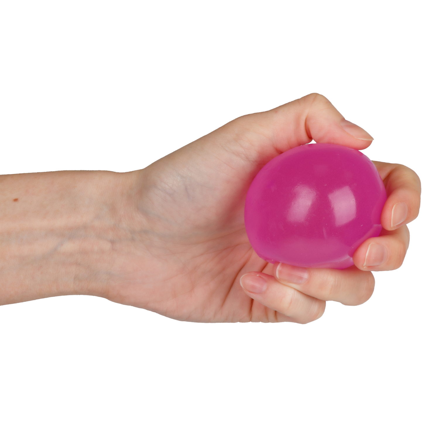 1toy Крутой замес Супергель шар матовый, 6 цветов в ассортименте, 6 см