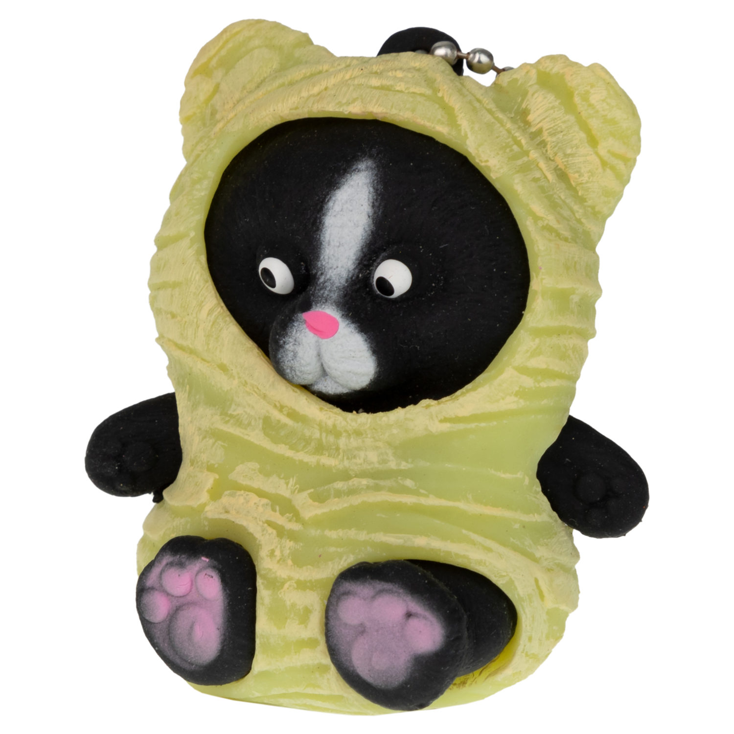 Игрушка антистресс для рук 1TOY Маскарад для зверят, мягкая, резиновая, сквиш, жмякалка, мялка, брелок детский, для взрослого, 12 видов в ассортименте