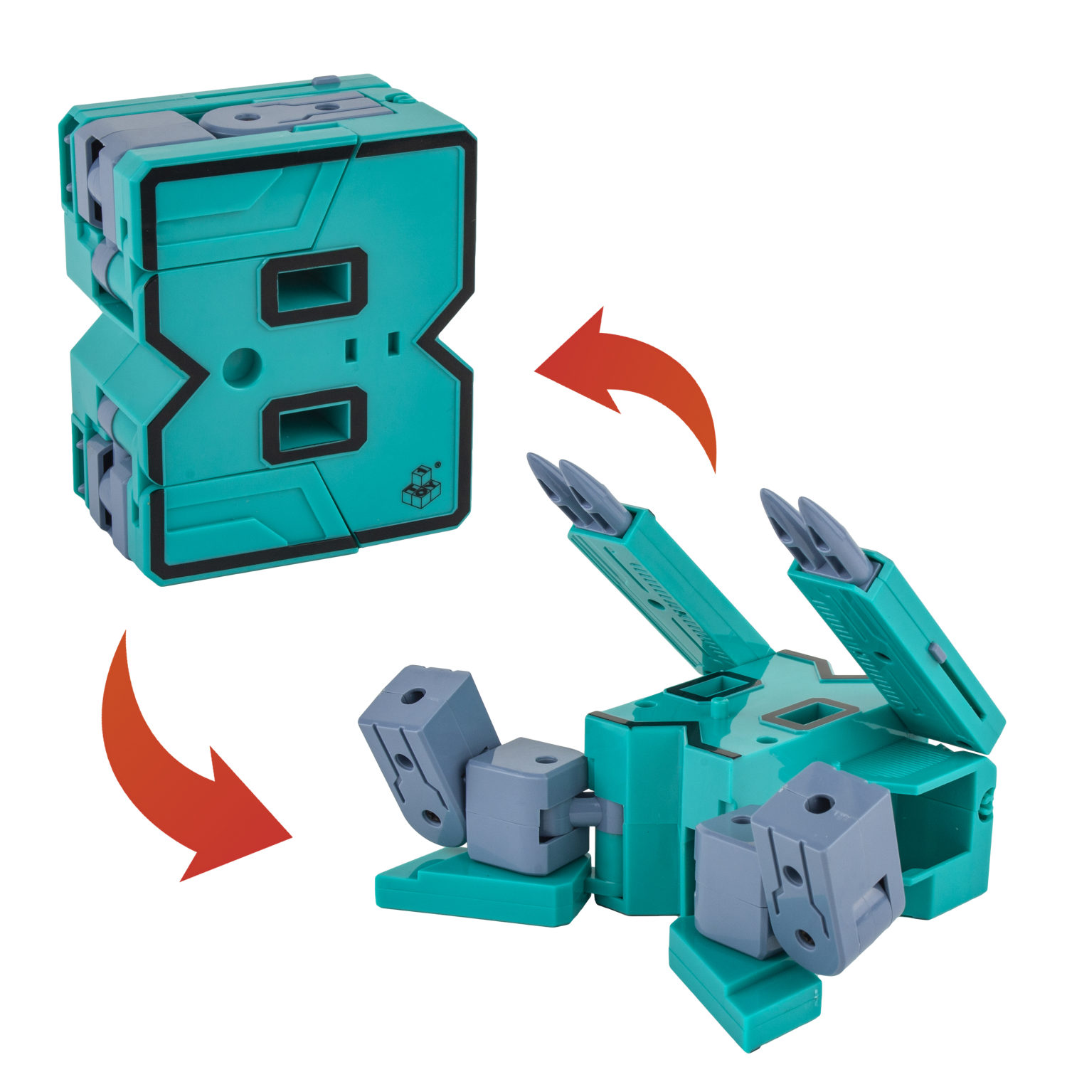 Трансботы L 1TOY ПВО: Передвижной ЗРК Панцер, цифры-трансформеры, набор, 5 цифр и 5 знаков