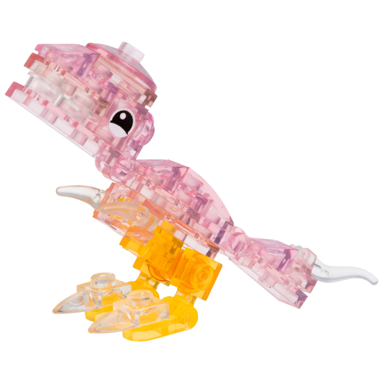 1Toy Blockformers "Планета динозавров" прозрач. блоки  (д/б 12 шт., в асс. 12 видов, коробка)