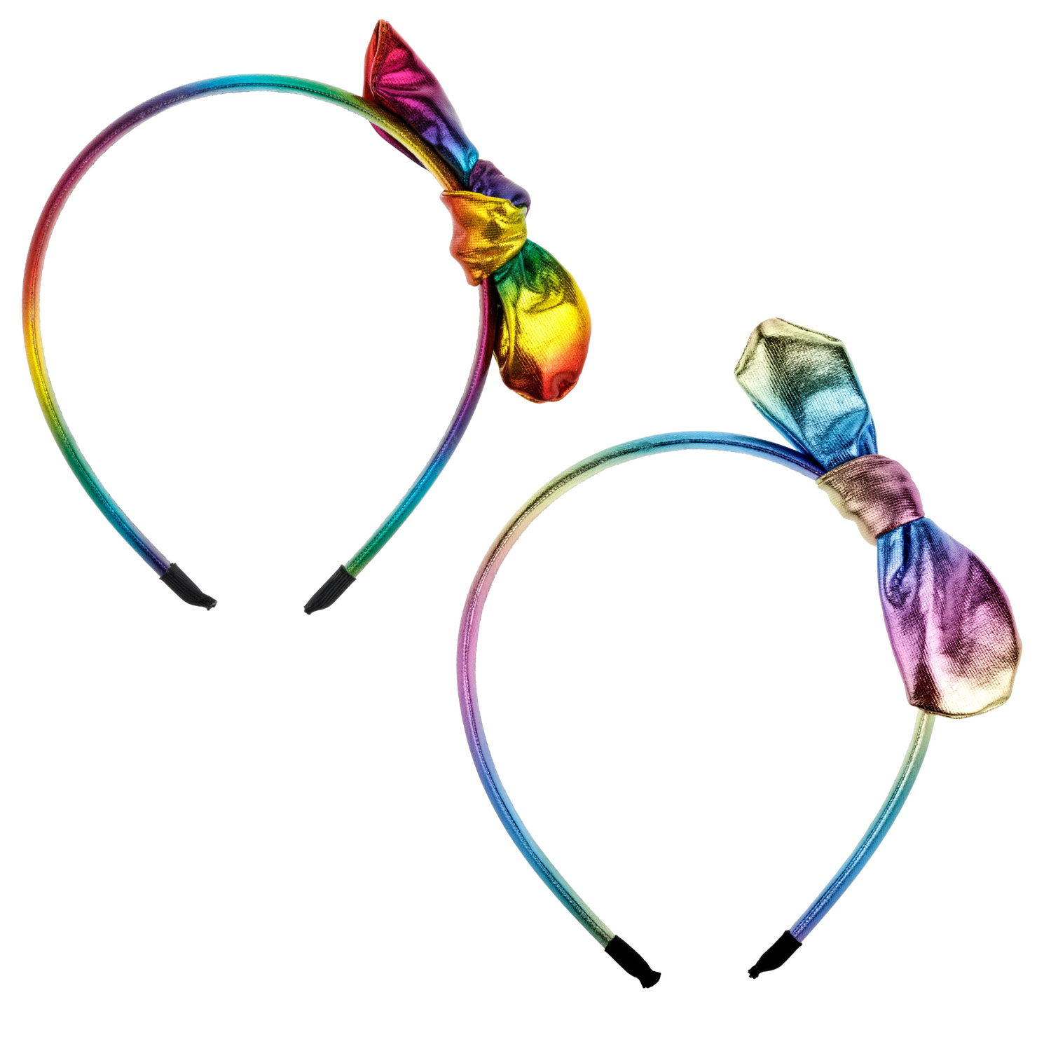 Lukky Fashion набор из 2 ободков с бантиком эффект под кожу «Хамелеон»