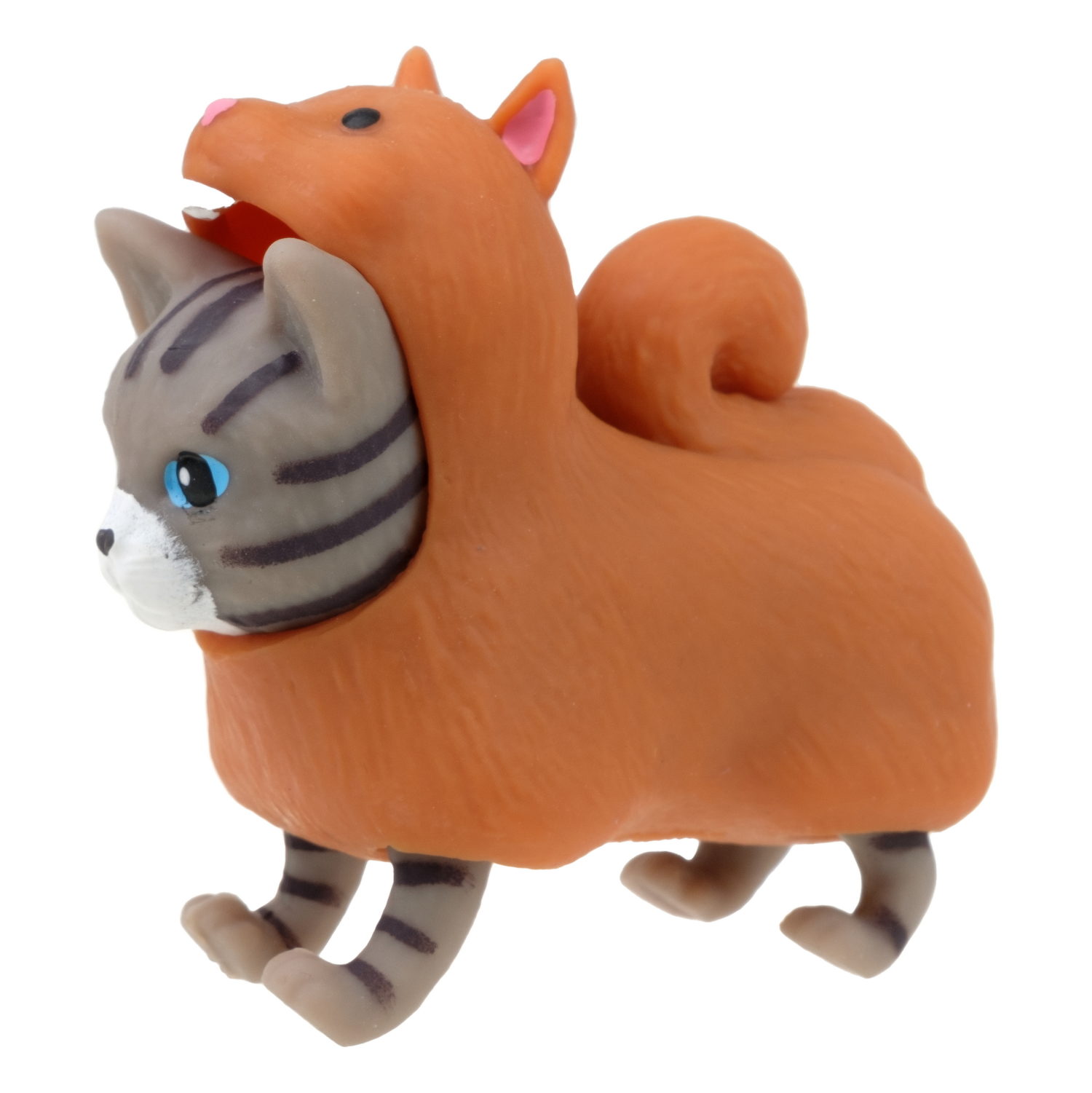 Антистресс игрушка 1TOY Прокачка для собачки серия 3, тянущиеся собачки в костюмчиках, 14 видов, пакет с окном