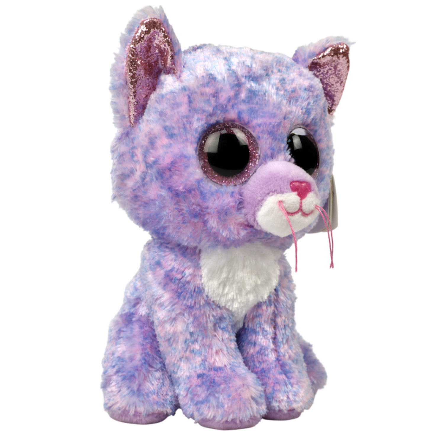 Мягкая игрушка TY Beanie Boo's лавандовый Котенок Cassidy, 15 см