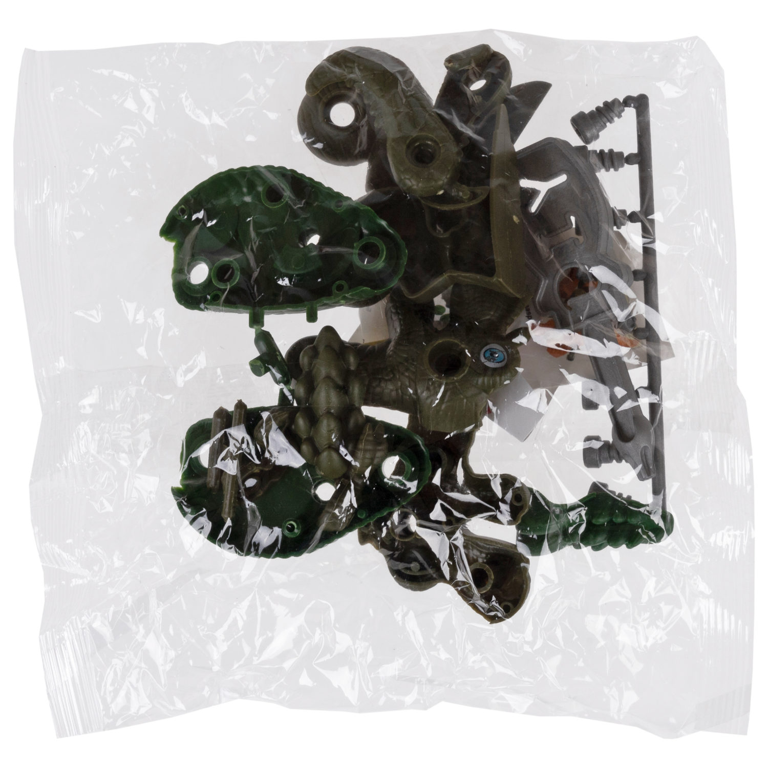 Конструктор 1TOY Динопарк "Клетка с динозавром", с отверткой, винтовой