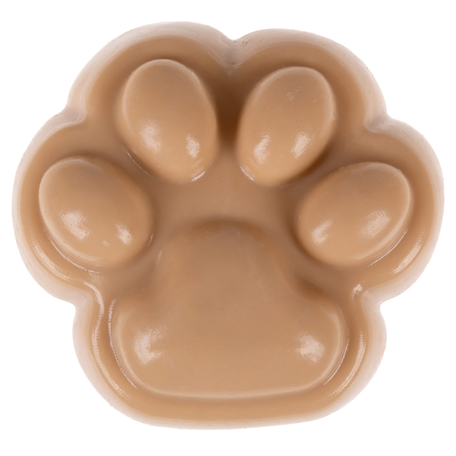 Игрушка-антистресс 1TOY Крутой замес Залиплющ, Дай лапу, таба лапка,оранжевая