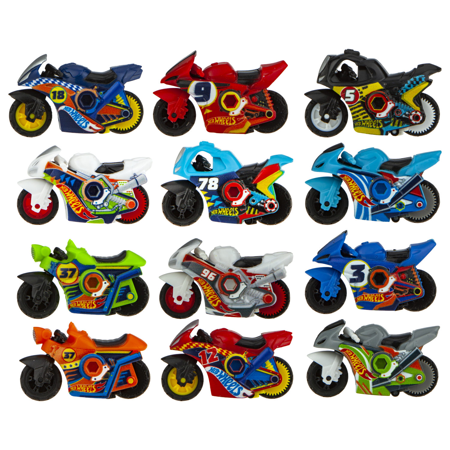 Hot Wheels "Мотофристайл"  мотобайк, 2 аксессуара для трюков