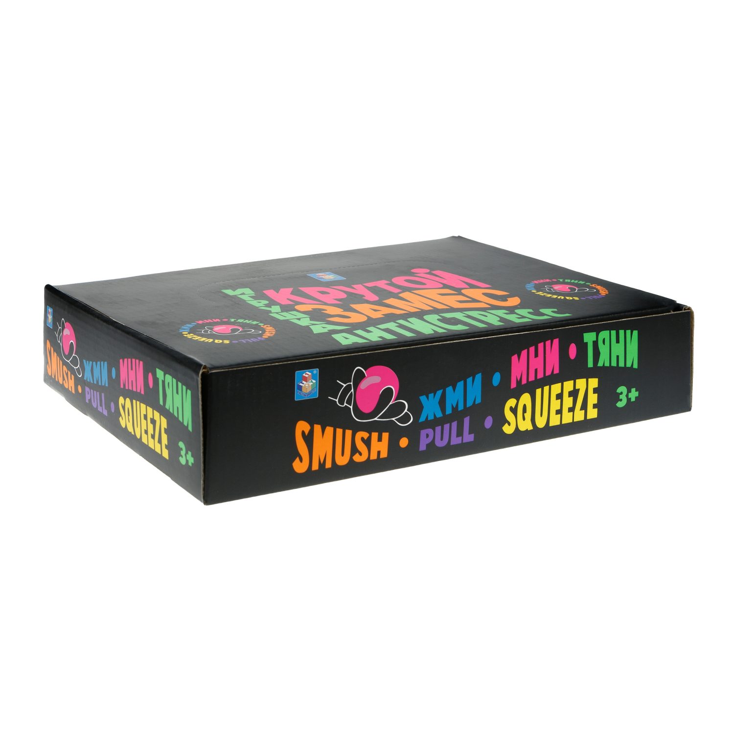 1TOY Крутой замес, игрушка-антистресс, котик, панда, сова, хомяк, 4 вида в ассортименте, 1 шт.