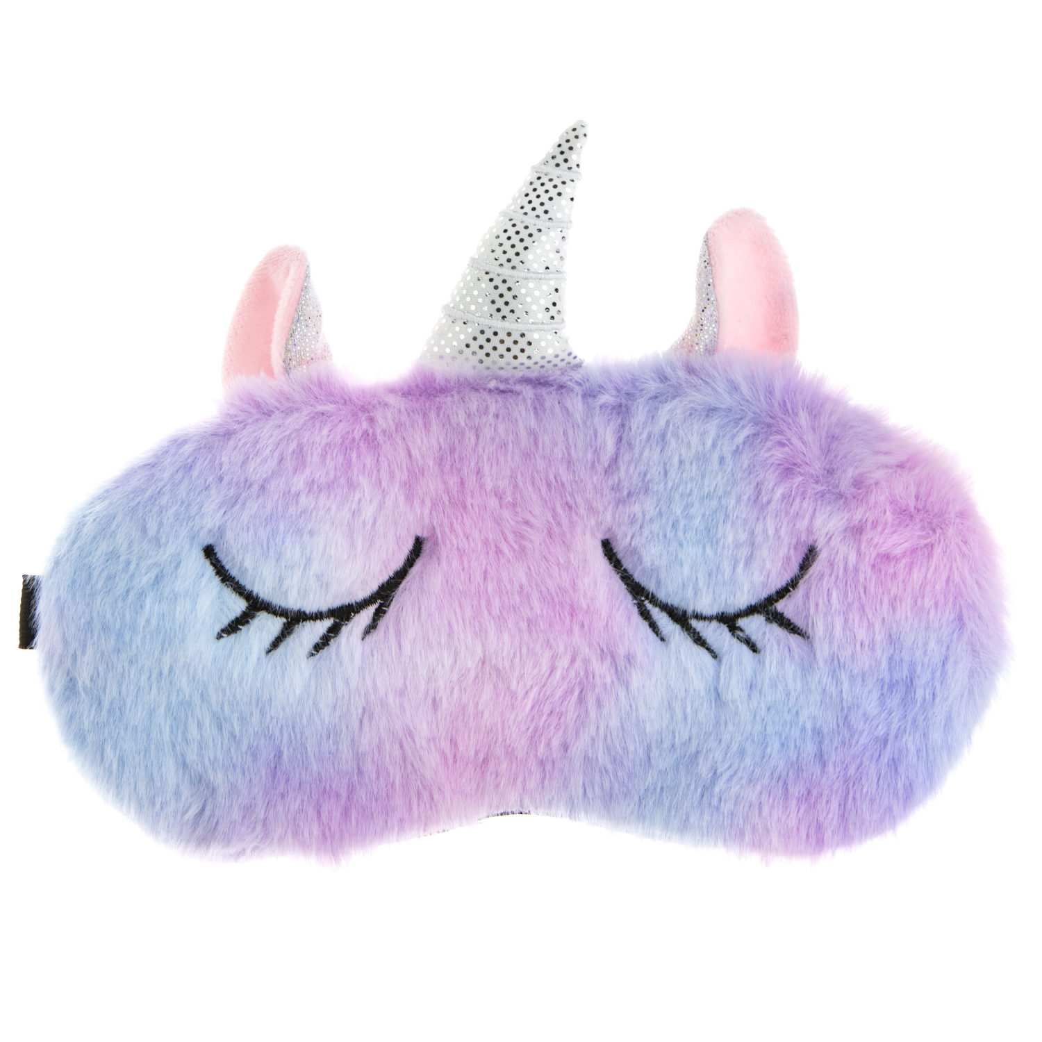 Маска для сна Lukky Fashion “Единорог” плюшевый розовый