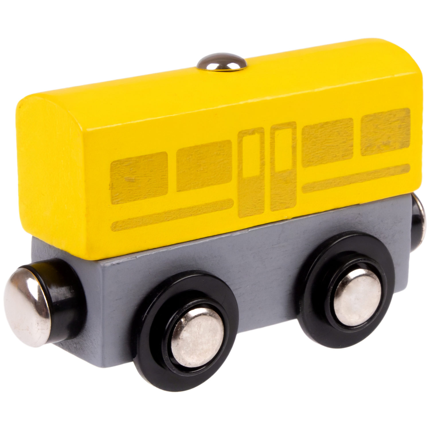 1TOY Goodok наб. аксессуаров для ж/д «Грузовой пункт»:дерев.вращ.подъемный кран с магнитом,дерев.поездом с 3вагонами и 5 грузами на магнитах,кор.