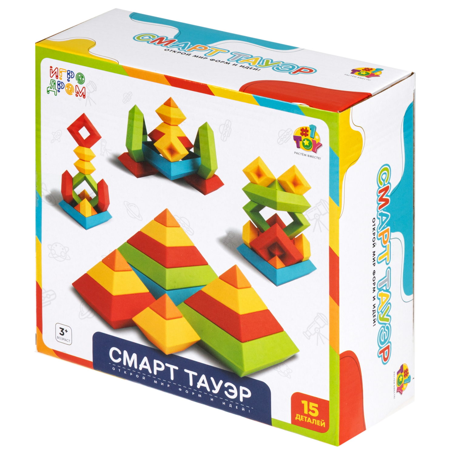 Настольная игра 1TOY Игродром Смарт Тауэр