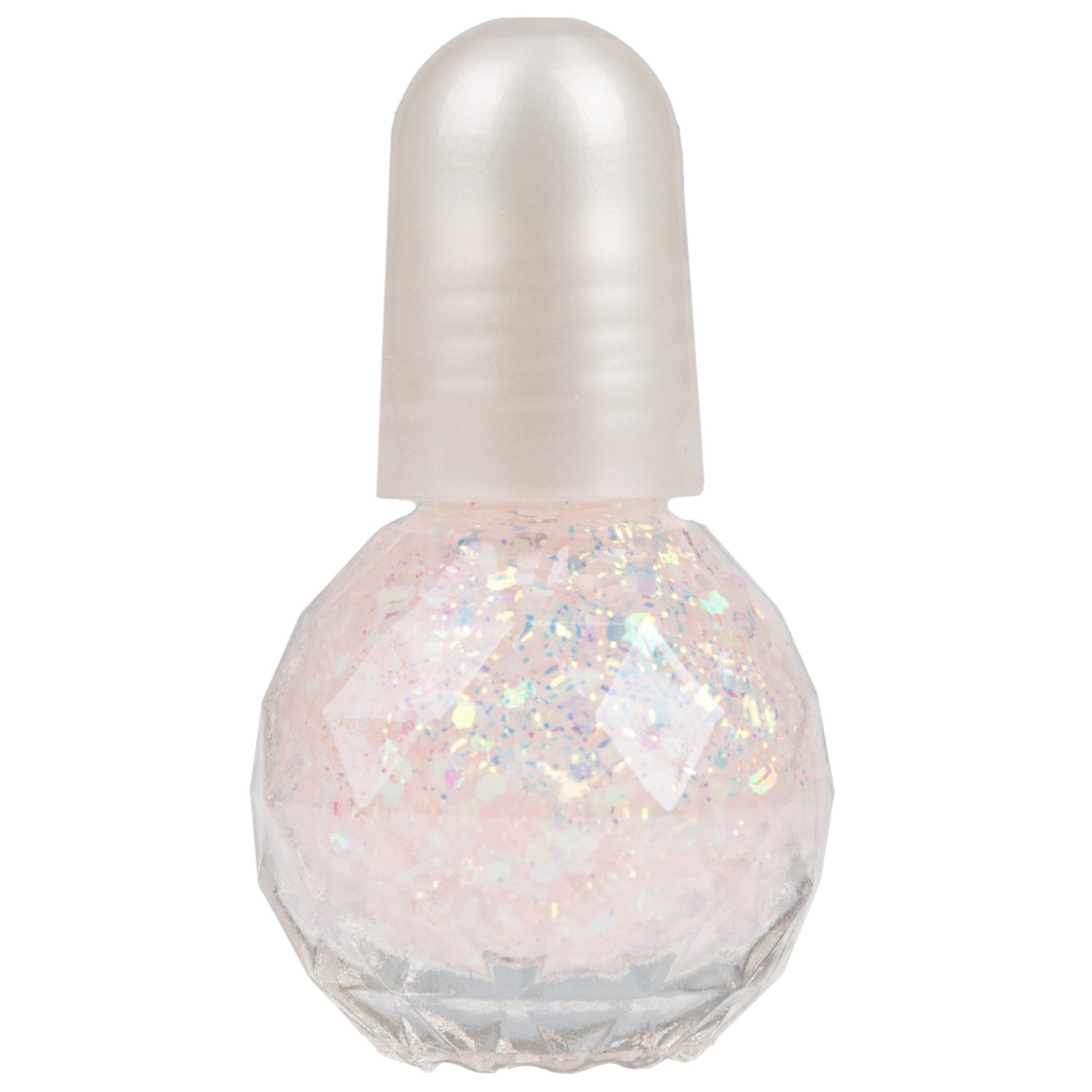 Lukky Diamond Лак для ногтей peel-off Конфетти с колечком,4,5 мл,с ароматом, розовый