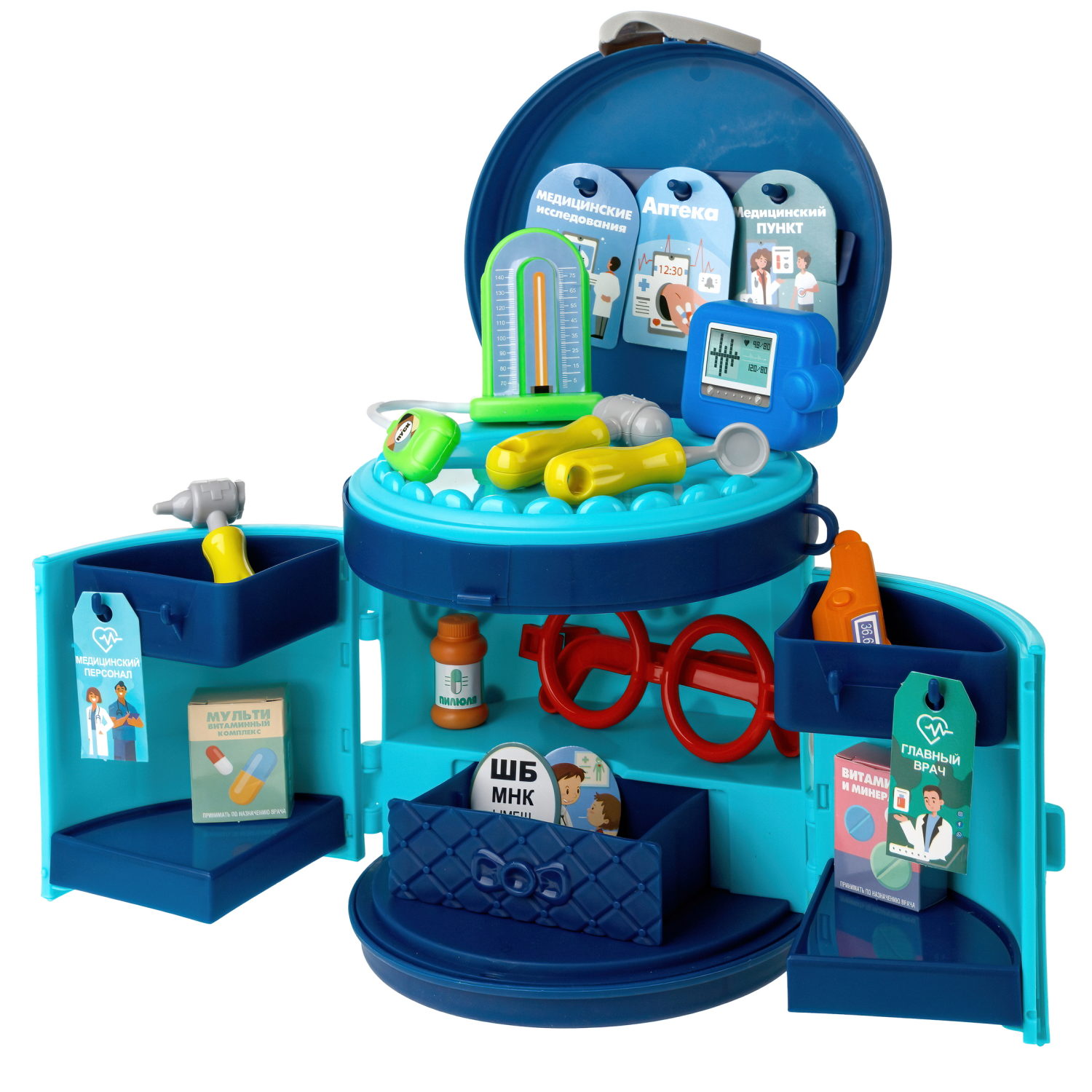 1TOY Модный стиль "Доктор" игровой набор в сумке, 26 предметов