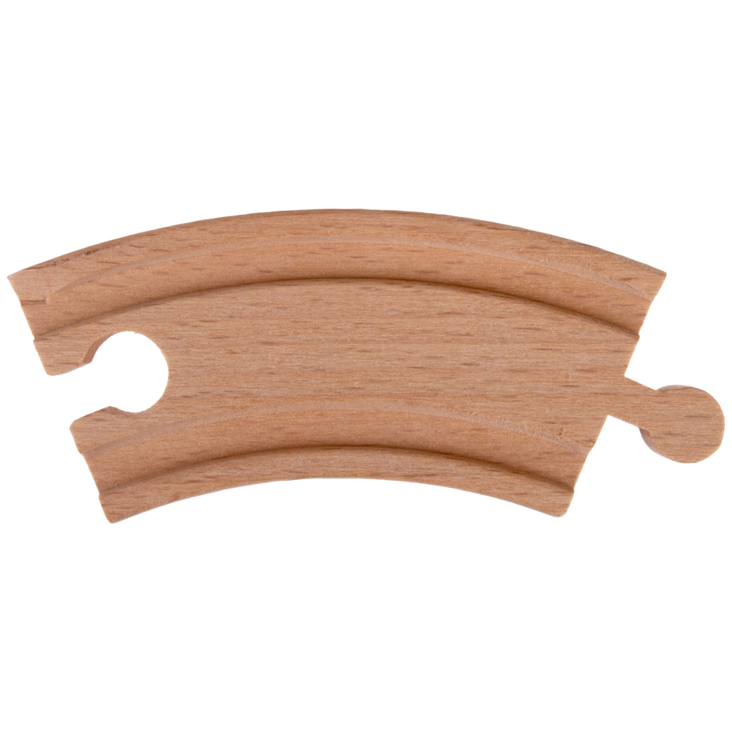 Деревянная железная дорога 1TOY GOODOK в коробке-трансформере, 56 элементов