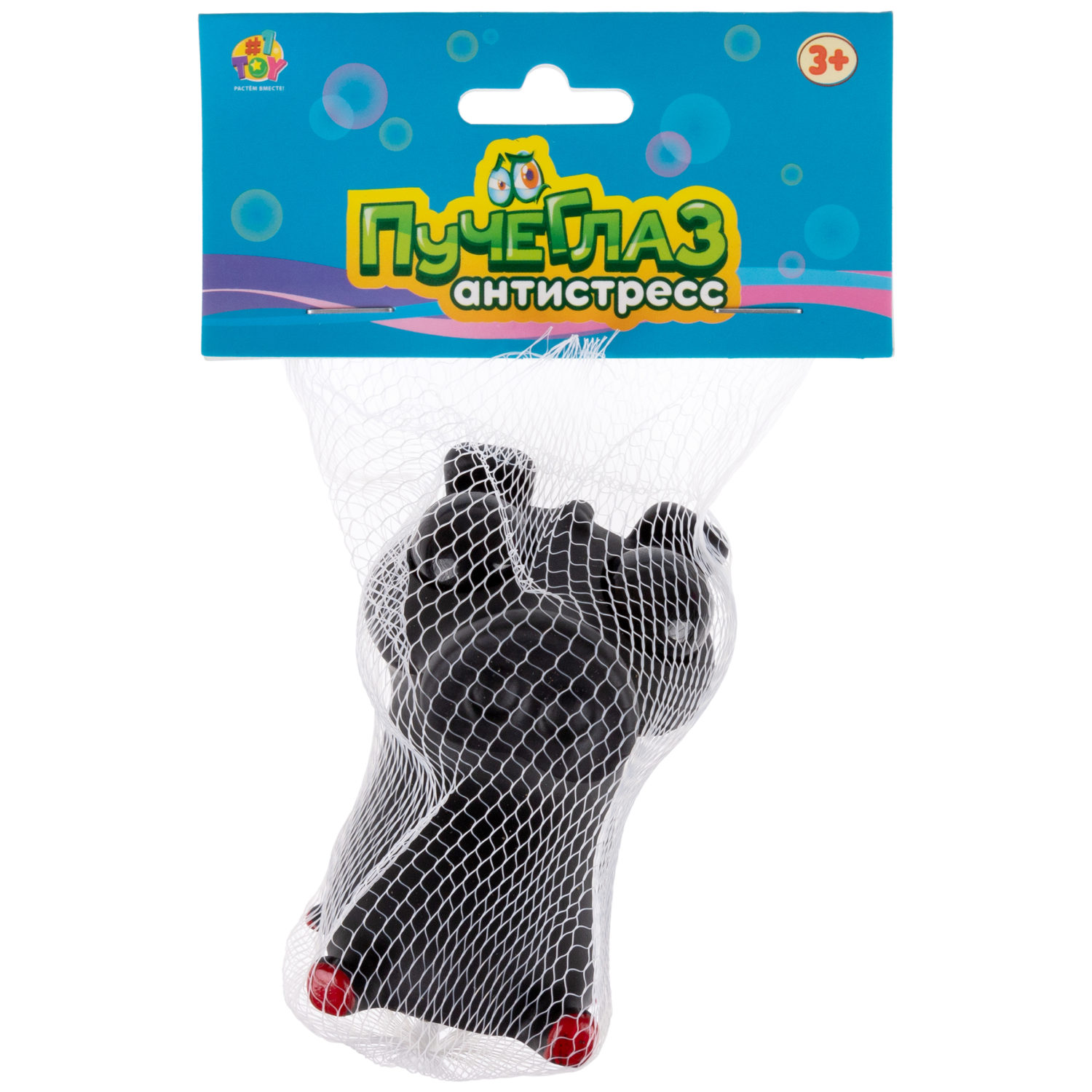 Пучеглаз-антистресс 1TOY Животные, 4 вида в ассортименте