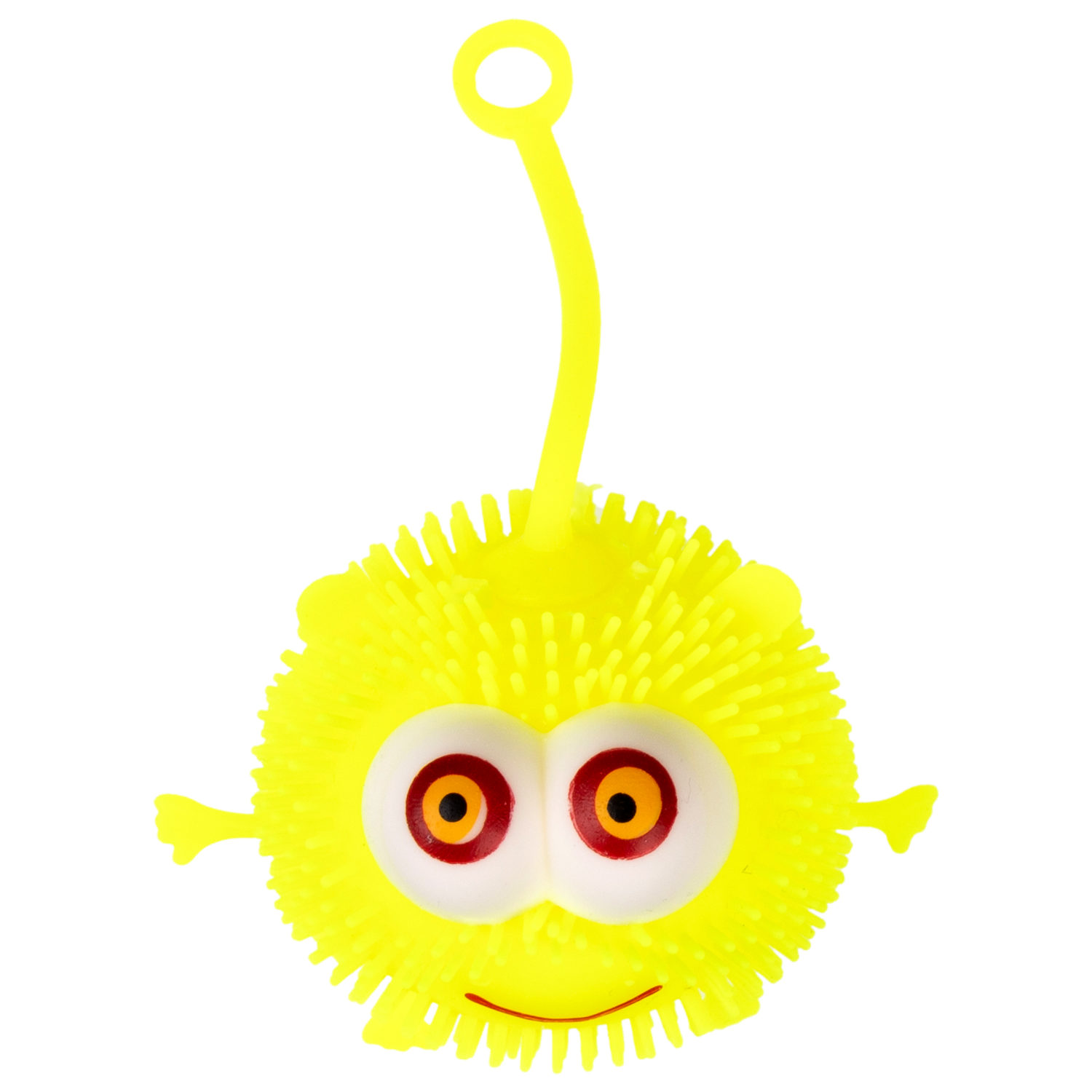 Антистресс-игрушка для рук 1TOY Ё-Ёжик, для детей и взрослых, жёлтая, 1 шт.