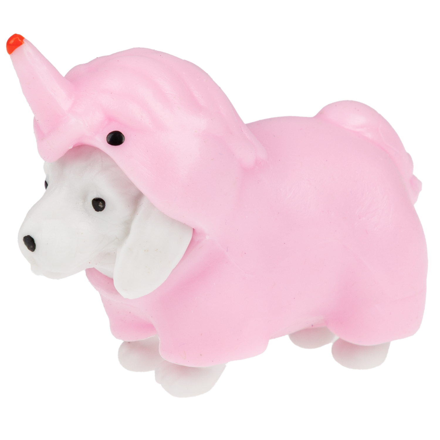 1toy "Прокачка для собачки", тянущиеся собачки в костюмчиках, мини 3,5*3,5*4 см д/б 24 шт