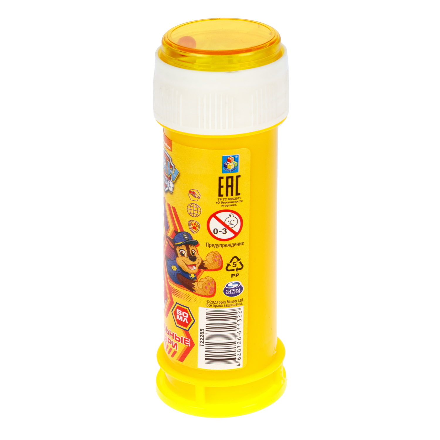 Мыльные пузыри 1TOY Сказочный патруль, 60 мл