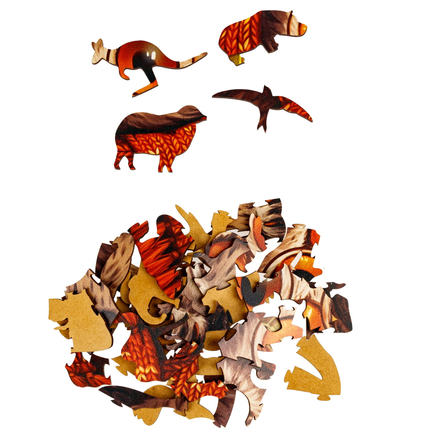 Пазлы Collection Animals Совенок ученик, 53 детали