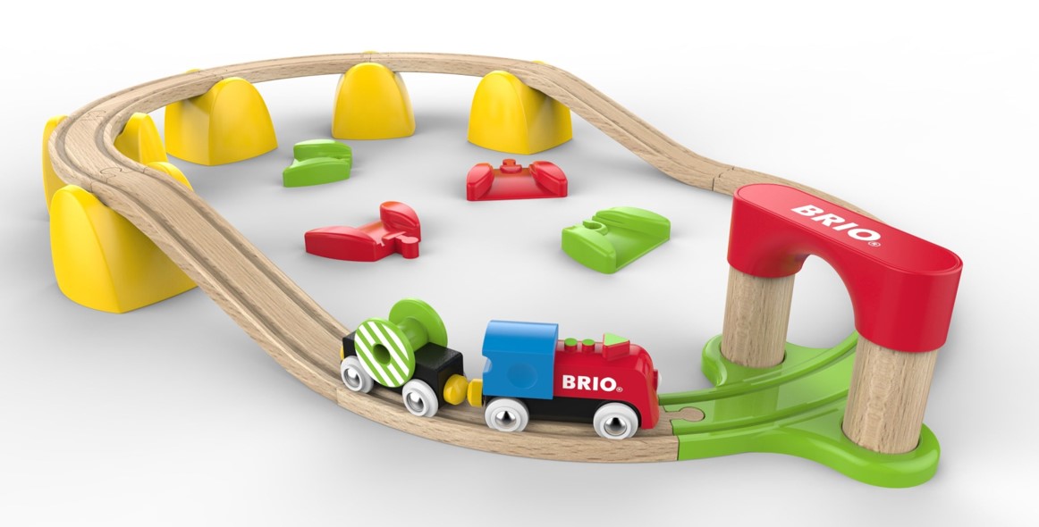 BRIO Базовый набор железнодорожных элементов