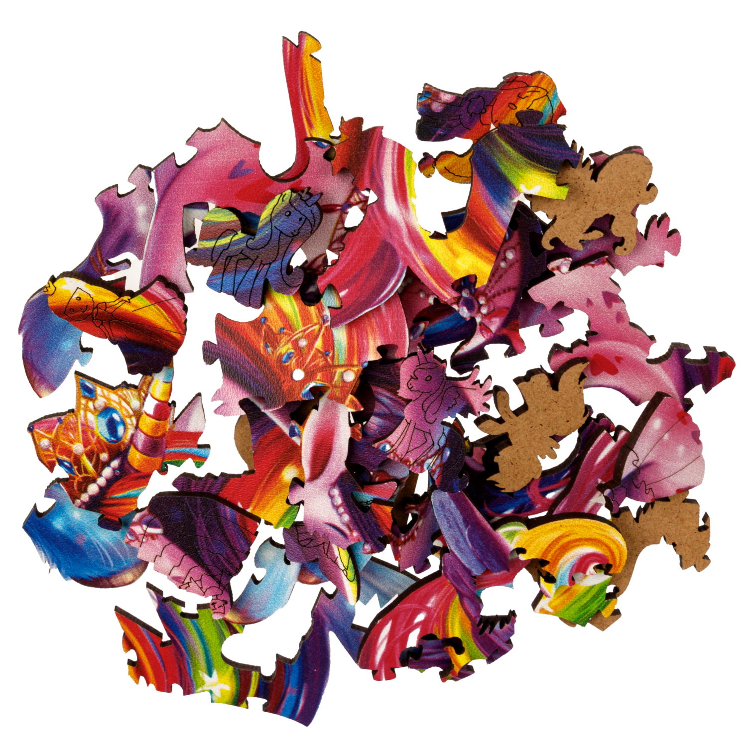 Деревянные пазлы Collection Animals Принцесса Лира, 40  деталей