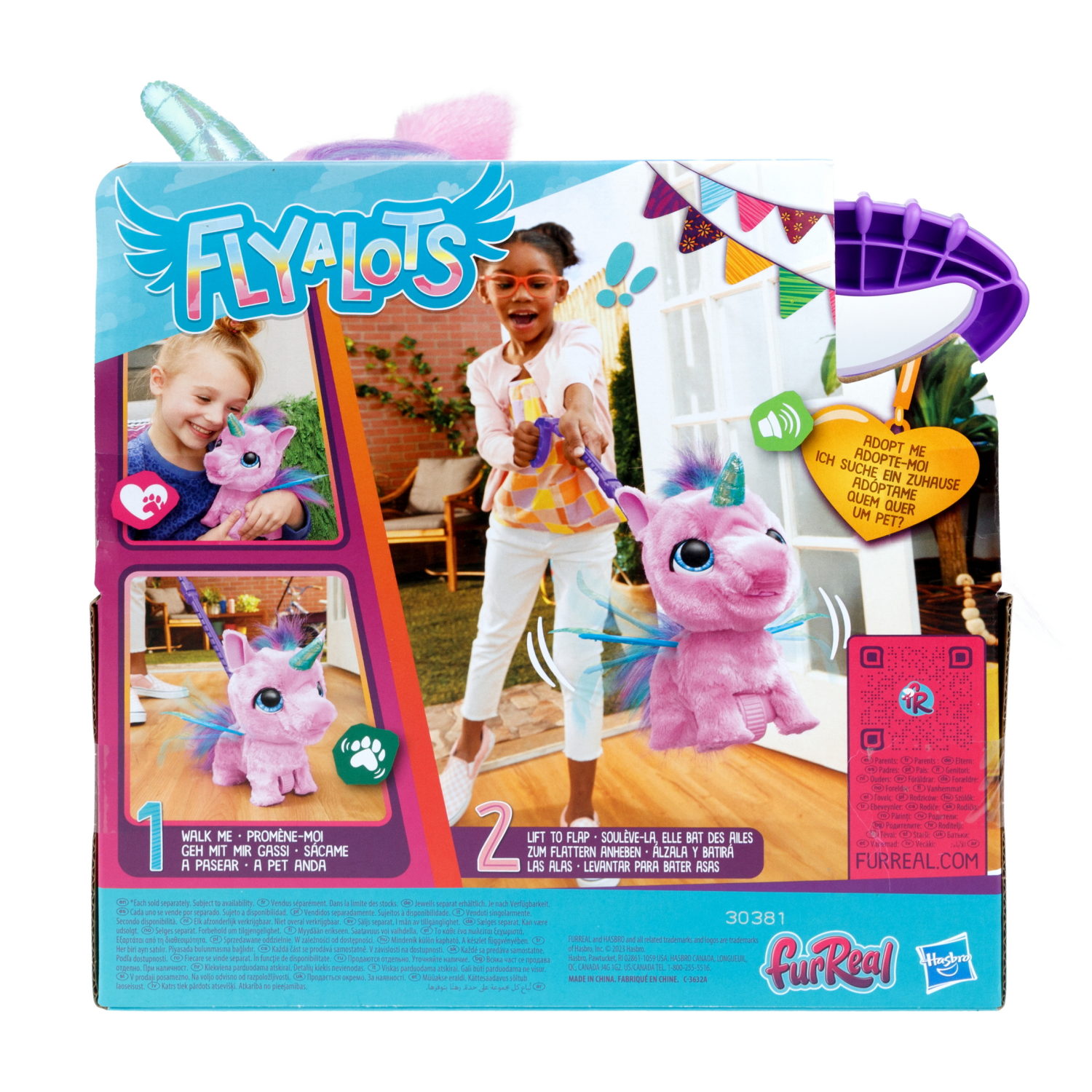 FRR Интерактивный питомец Flyalots Мой милый Аликорн F6372