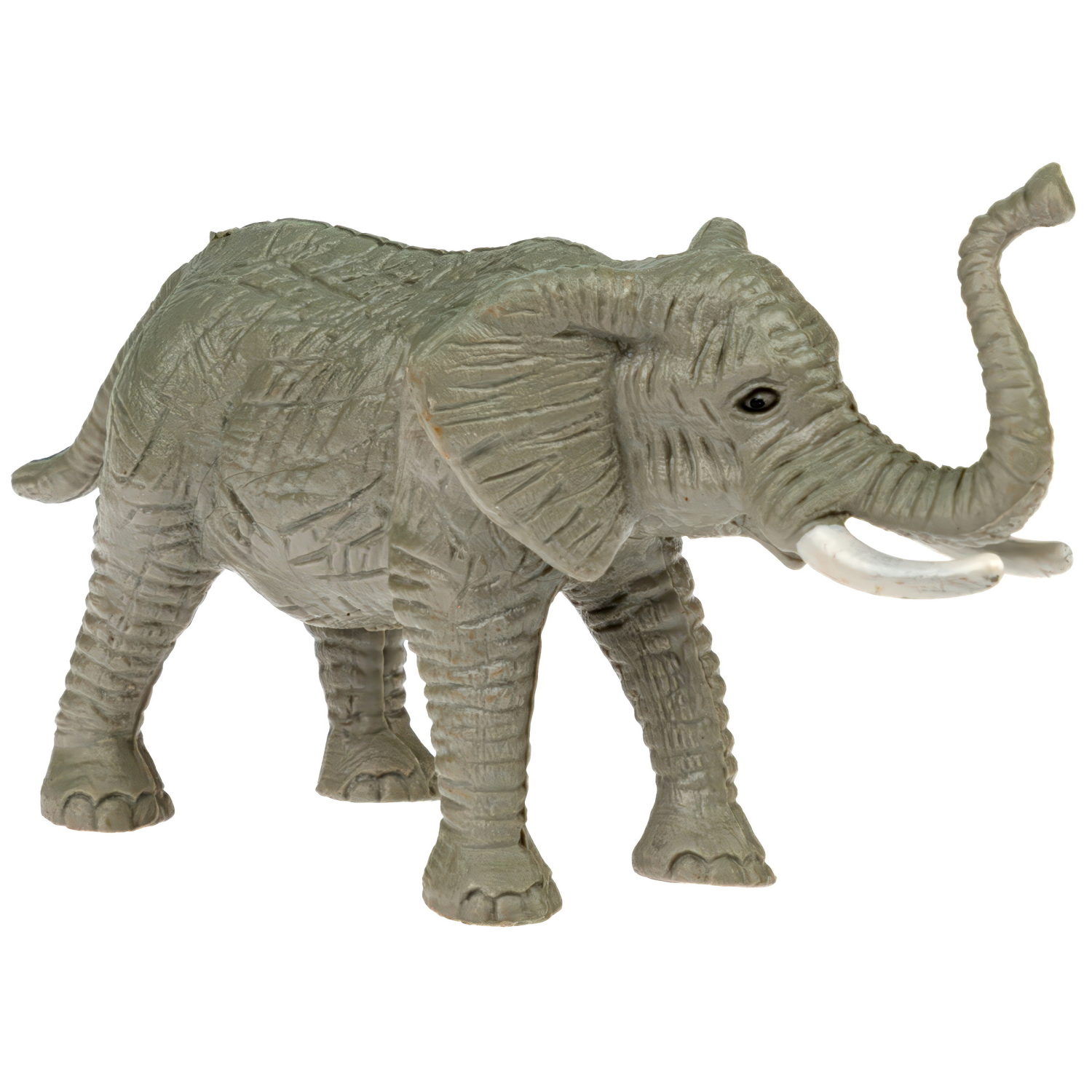 Игровой набор 1TOY "В мире животных", фигурки диких животных Африки: фламинго, страус, обезьяна, гиена, орикс, 10 шт.