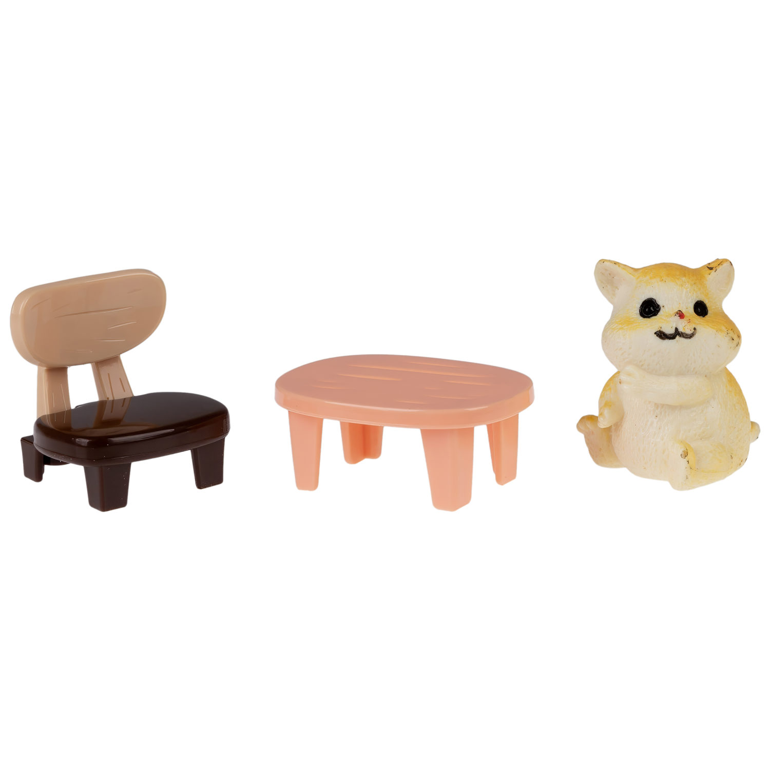 1TOY игровой набор Хомячок с аксессуарами, 4 вида в ассортименте