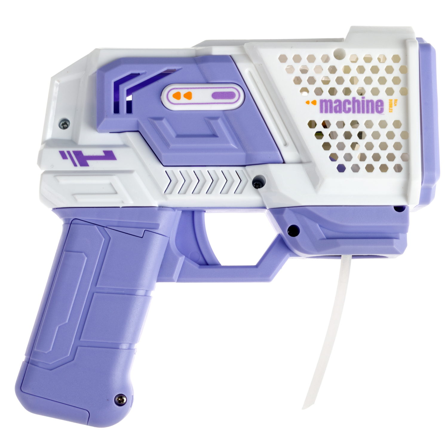 1toy Мы-шарики! игрушка для пуск. мыл. пуз. на бат. Бластер 15*16 см со свет эфф, 1* 90 мл, коробка, фиолет