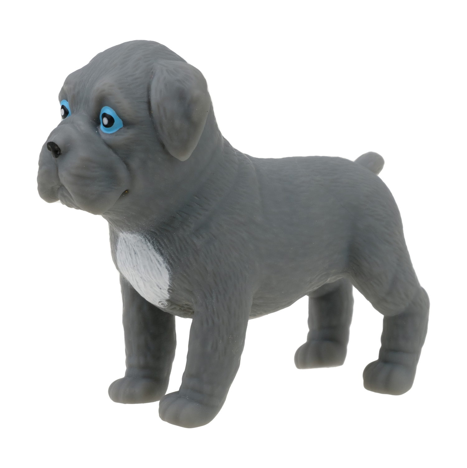 Антистресс игрушка 1TOY Прокачка для собачки серия 3, тянущаяся собачка в костюмчике, тянучка Мастиф - ангел