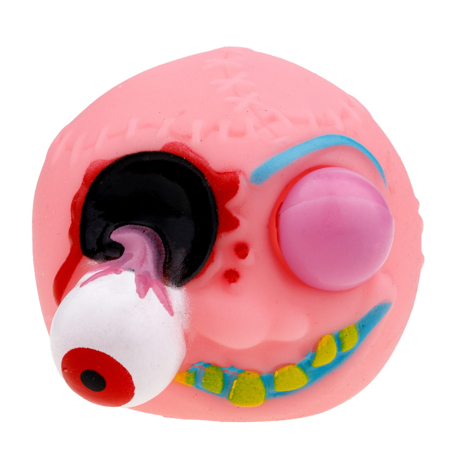 Игрушка антистресс для рук 1TOY пучеглаз Пираты, резиновая, мялка, жмякалка, для детей, для взрослого