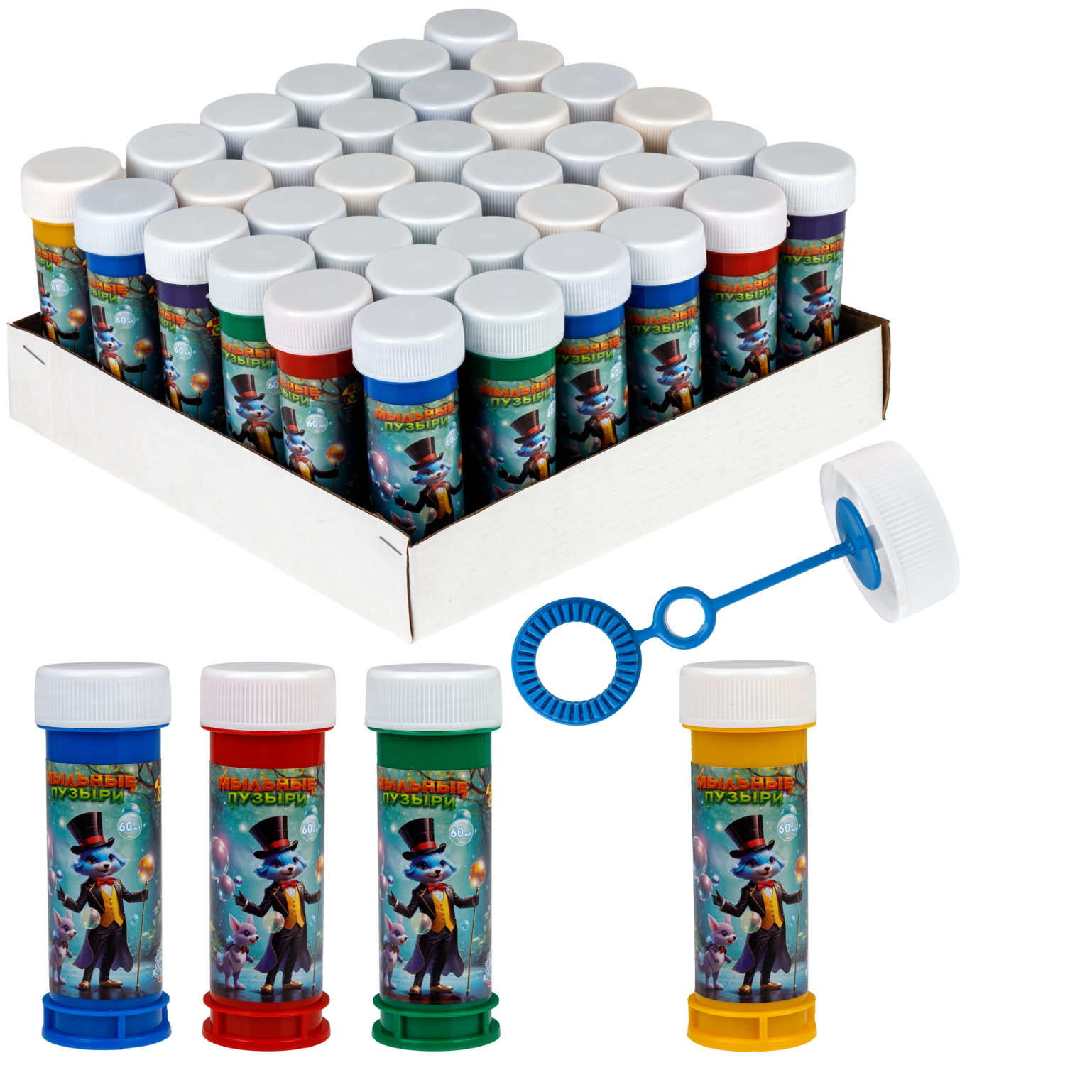 1TOY Мы-шарики!, мыльные пузыри, 60 мл